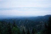 Looking down into Springtime Canyon