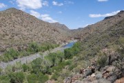 The trailhead into Upper Burro Creek