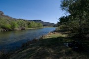 Camp along Upper Burro Creek